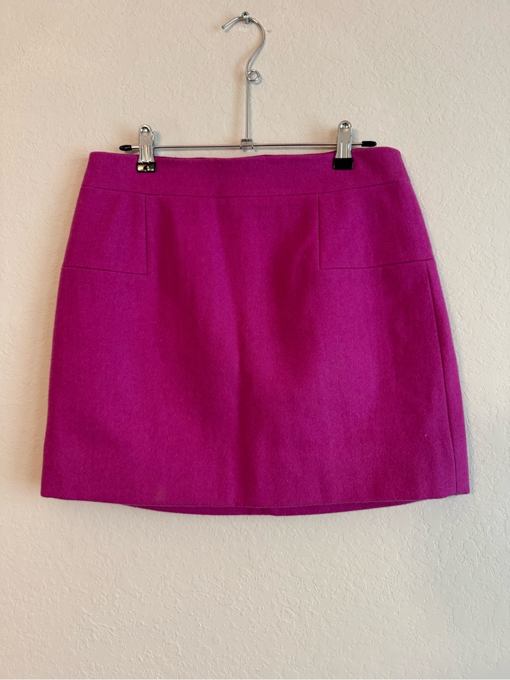 J. Crew Pink Wool Blend Skirt